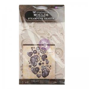 Finnabair Imaginarium Moulds - Steampunk Hearts [969448]