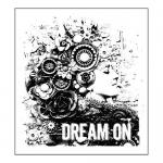 Finnabair Wood Mounted Stamp - Dream On [962142]