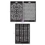 Finnabair Stencil Set - Knots & Knits [951733]
