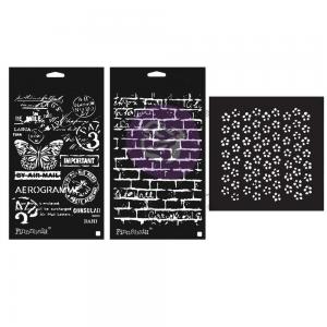 Finnabair Stencil Set - Perfectly Grungy [969967]