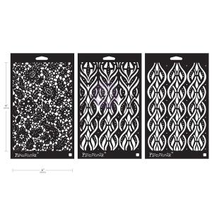 Finnabair Stencil Set - Victorian Tiles [951726]