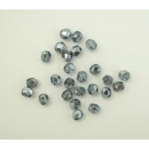 6mm Firepolish Beads - [97323] Mid. Lavender