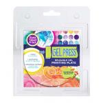 Gel Press Reusable Print Plate - 4" Round