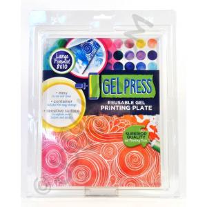 Gel Press Reusable Print Plate - 8" x 10"