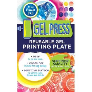 Gel Press Reusable Print Plate - 3" x 5"