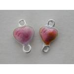 GM Double Sided Mini Link Hearts - Pink
