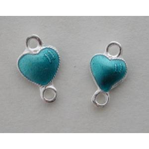 GM Double Sided Mini Link Hearts - Turquoise