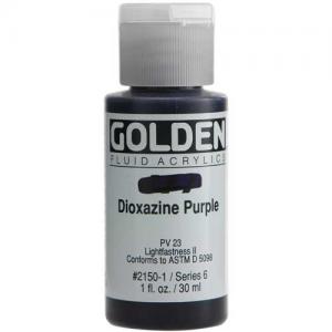 Golden Fluid Acrylics - Dioxazine Purple