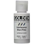 Golden Fluid Acrylics - Interference Blue Fine