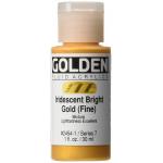 Golden Fluid Acrylics - Iridescent Bright Gold Fine