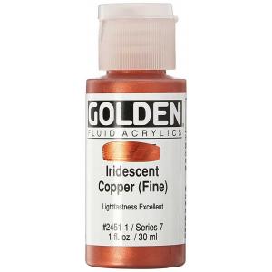 Golden Fluid Acrylics - Iridescent Copper Fine