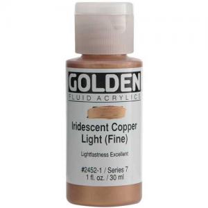 Golden Fluid Acrylics - Iridescent Copper Light Fine