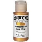 Golden Fluid Acrylics - Iridescent Gold Deep Fine