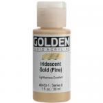 Golden Fluid Acrylics - Iridescent Gold Fine