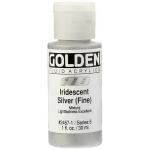 Golden Fluid Acrylics - Iridescent Silver Fine