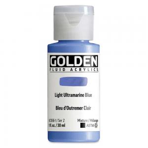Golden Fluid Acrylics - Light Ultramarine Blue