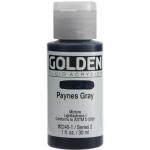Golden Fluid Acrylics - Paynes Gray