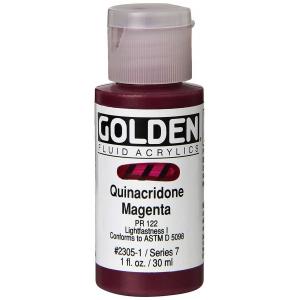 Golden Fluid Acrylics - Quinacridone Magenta