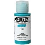 Golden Fluid Acrylics - Teal