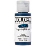Golden Fluid Acrylics - Turquoise Phthalo