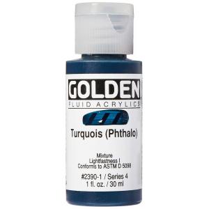 Golden Fluid Acrylics - Turquoise Phthalo