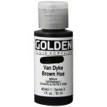 Golden Fluid Acrylics - Van Dyke Brown Hue