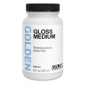 Golden Gloss Medium - 8oz Jar [3510-5]