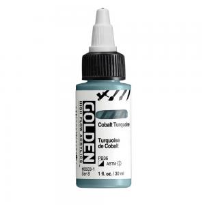 Golden High Flow Acrylics - Cobalt Turquoise [8503-1]