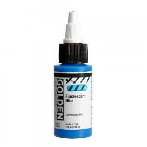 Golden High Flow Acrylics - Fluorescent Blue [8566-1]