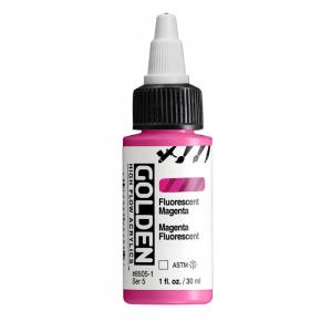 Golden High Flow Acrylics - Fluorescent Magenta [8505-1]