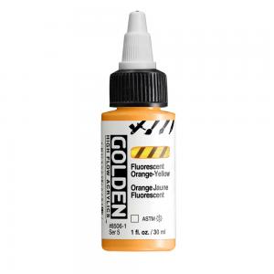 Golden High Flow Acrylics - Fluorescent Orange-Yellow [8506-1]