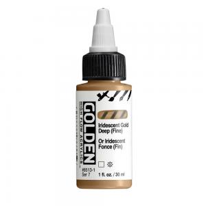 Golden High Flow Acrylics - Iridescent Gold Deep (Fine) [8513-1]