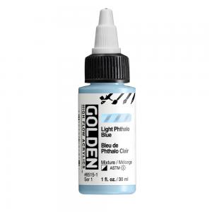 Golden High Flow Acrylics - Light Phthalo Blue [8515-1]