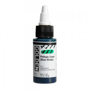 Golden High Flow Acrylics - Phthalo Green (Blue Shade) [8538-1]