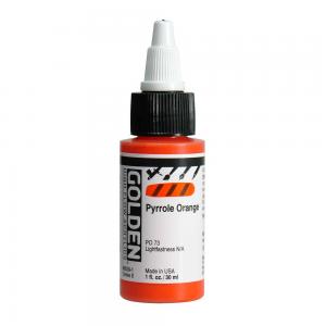 Golden High Flow Acrylics - Pyrrole Orange [8539-1]
