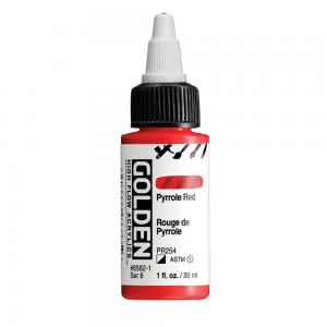 Golden High Flow Acrylics - Pyrrole Red [8582-1]