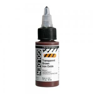Golden High Flow Acrylics - Transparent Brown Iron Oxide [8562-1]