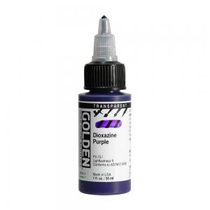 Golden High Flow Acrylics - Transparent Dioxazine Purple [8556-1]