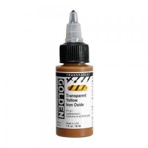 Golden High Flow Acrylics - Transparent Yellow Iron Oxide [8565-1]