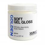 Golden Soft Gel Medium - Gloss 8oz Jar [3010-5]