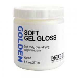 Golden Soft Gel Medium - Gloss 8oz Jar [3010-5]