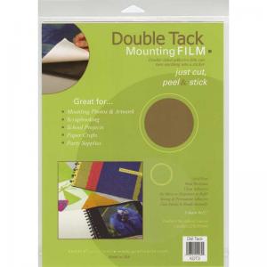 Grafix Double Tack Matte Mounting Film 9" x 12" - 6 Pack [KDT912-6]