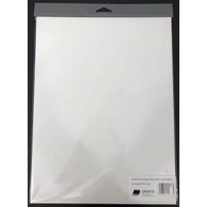 Grafix Opaque White Craft Plastic 9" x 12" - Pack Of 25 [K10OWCP912-25]