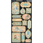 Graphic 45 Alice's Tea Party Collection - Chipboard Die Cuts [4502361]