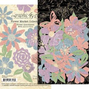 Graphic 45 Flower Market Collection - Flower Assortment [4502562]