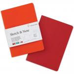 Hahnemüle Sketch & Note Sketchbooks - A6 Orange & Red [10628870]