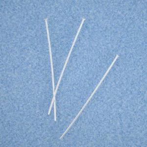 Sterling Silver Head Pin - 1.5" [H25/112]