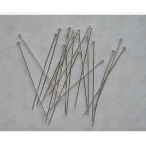 Sterling Silver Head Pin - 1.5" [H20/112]