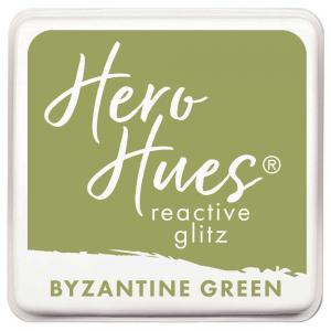 Hero Arts Hero Hues Reactive Glitz Ink Pad - Byzantine Green [AF533]