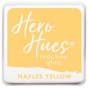 Hero Arts Hero Hues Reactive Glitz Ink Pad - Naples Yellow [AF532]